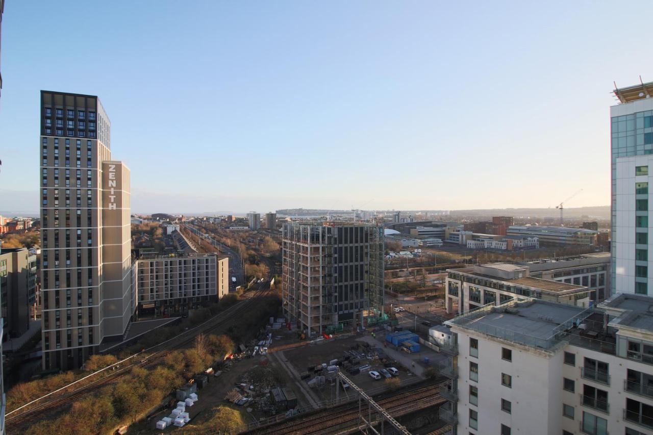 The Skyline - Luxury City Centre Flat With Designated Parking Κάρντιφ Εξωτερικό φωτογραφία